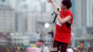 130701 Hong Kong Dome Festival  365 Baekhyun fancam [upl. by Yrreb]