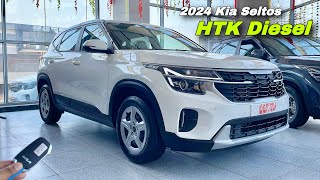 Kia Seltos HTK Diesel 2024 Price amp Features ❤️ Kia Seltos Second Base Model [upl. by Nilats]