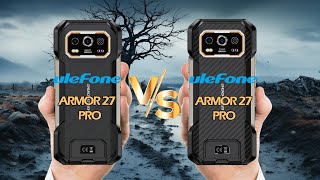 Ulefone Armor 27 vs Ulefone Armor 27 Pro [upl. by Merline]