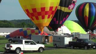 Hot Air Balloon Festival Coshocton 2009 in HD [upl. by Ardnasil]