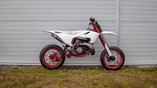 First Ride BRC 500cc 2 Stroke Husqvarna [upl. by Benge]