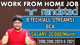 Work from Home jobs in Telugu  Randstad Work from Home job Randstad jobs Latest jobsV the Techee [upl. by Demetri]