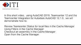 TCAA  Cache Manager Basics [upl. by Austreng]