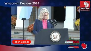 Liz Cheney Endorses Kamala Harris in Historic Ripon Speech [upl. by Leryt]