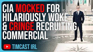 CIA MOCKED For Hilariously Woke amp CRINGE Recruiting Commercial [upl. by Vtarj972]