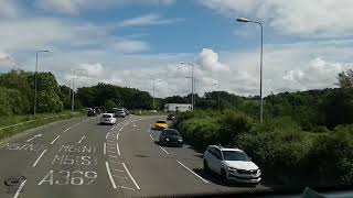 X4 bus Portishead to Bristol [upl. by Ilke661]