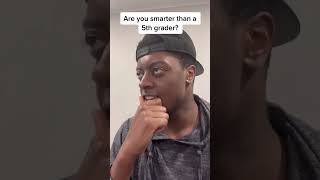 Are you smarter than a 5th grader 😂 areyousmarterthana5thgrader gameshow tiktok chiefpoppi [upl. by Bum]