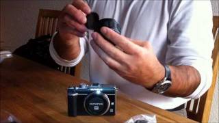 Olympus Pen EPL1 Unboxing Part 1 [upl. by Mot]