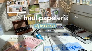 NUEVA PAPELERÍA 🌱 HAUL de papelería asiática aliexpress ft JIANWU [upl. by Athey]