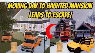 Greenville Wisc Roblox l Haunted Mansion Moving Day Driving Empire Update Roleplay [upl. by Alick]