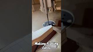 Making Fishing Lures  Floating Stickbait woodworking handmadelure fishinglure diylure wood [upl. by Goines]