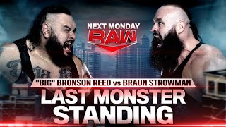 Brown Strongman vs Bronson Reed last man standing Full Match WWE 2K24 wwe trending gaming 2k24 [upl. by Anivlis]