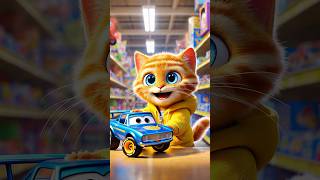 Can a Cat family be rescued by the Monster Car aicat cutecat cat catlovers [upl. by Salisbarry]