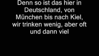 Mike Krüger  Wir trinken wenig Lyrics [upl. by Dranyar93]