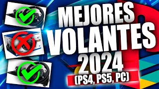 ✅️ MEJORES VOLANTES para CONSOLA PS5 PS4 y PC  GUIA de COMPRA 2024 🔥 [upl. by Idmann]