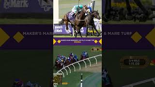 Moira wins the 2 Million Makers Mark BreedersCup Filly amp Mare Turf [upl. by Giah427]