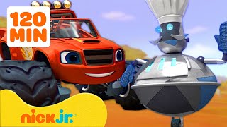 Blaze en de Monsterwielen  Nonstop races reddingen en robots met Blaze  2 uur  Nick Jr [upl. by Lumpkin]