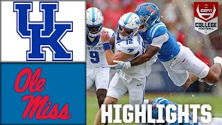 Kentucky Wildcats vs Ole Miss Rebels  Full Game Highlights  ESPN College Football [upl. by Retha]