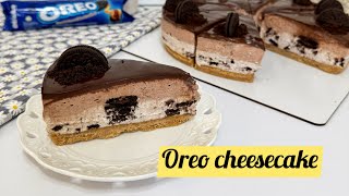 The Best Oreo Cheesecake Recipe  No Bake [upl. by Aisad]