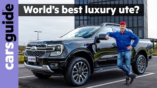 2024 Ford Ranger review Platinum  New luxury dualcab ute  pickup levels up beyond Toyota HiLux [upl. by Aggie]