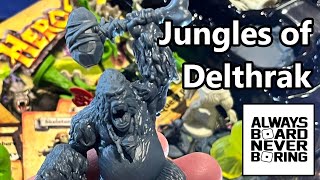 HeroQuest Jungles of Delthrak  Branching Quest amp Berserker Rules Monster Keywords  UK Games Expo [upl. by Troc]