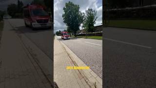 Einsatzfahrt ELW1 der Freiwilligen Feuerwehr Könnern OF Könnern  Kurzvideo [upl. by Enitsed946]