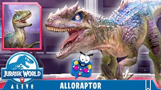 NEWLY BUFFED ALLORAPTOR JURASSIC WORLD ALIVE [upl. by Eilyak]