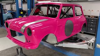 Endaf owens owens fabrication historic mini build historic appendix k racecar [upl. by Natsyrt]