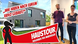 Holzhaus per Mausklick Gesund wohnen so einfach wie nie  Baufritz  Haustour  Hausbau Helden [upl. by Aldwon]