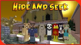 Minecraft Xbox  Hide and Seek  Halloween MighyHazes House [upl. by Lemmy]