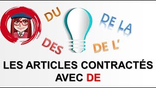 IMPARARE IL FRANCESE les articles contractés avec de IN 3 MINUTI [upl. by Canute894]