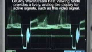 Teledyne LeCroy WaveStream Video Signal [upl. by Erasmus]