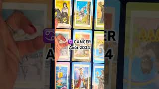 ♋️ CANCER  AOÛT 2024 « Un retournement de situation  » Tarot Horoscope Guidance [upl. by Ayokahs]