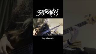 Suffocation “Liege of inveracity” Bass [upl. by Nad559]