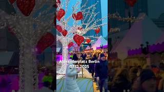 Weihnachtsmarkt Berlin 07122025foryou viralvideo viralvideo [upl. by Iek]