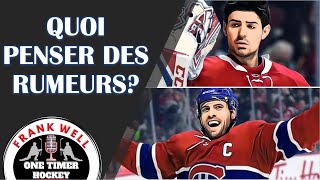 CANADIENS RUMEURS DE TRANSACTIONS  CAREY PRICE DE RETOUR AVEC LE CH [upl. by Cutcheon]