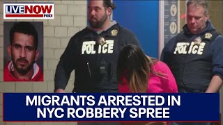 NYC migrant crisis Ring leader several migrants arrested for robberies in NYC  LiveNOW from FOX [upl. by Oscar]