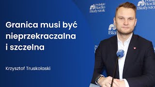 Premier Donald Tusk z wizytą w Podlaskiem Rozmowa z Krzysztofem Truskolaskim [upl. by Inavoj]