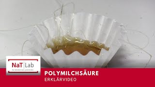 Erklärung zur Synthese von Polymilchsäure PLA– Reaktionen und Mechanismen [upl. by Madancy945]