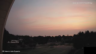 September 14 2024 dawn to dusk sky time lapse Marquette Michigan [upl. by Howard]