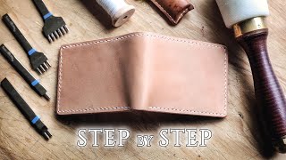 How to Make a Leather Wallet [upl. by Nwahsar]