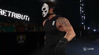 Slapjack Entrance  WWE 2K22 [upl. by Teuton]