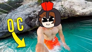 ME TIRO AL MAR Y MUERO DE FRIO ❄️ EPIC VLOG DE VIAJE [upl. by Lissak903]