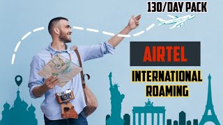 Airtel International Roaming Packs 2023  Airtel International Roaming Sms Activation  Dubai UAE [upl. by Lacy556]