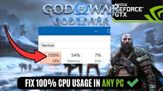 God of War Ragnarok  100 CPU Usage Fixed  Works With Every CPU [upl. by Atinrahc]