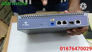 vsol 1 port Gpon OLT  full review price in Bangladesh [upl. by Finkelstein]