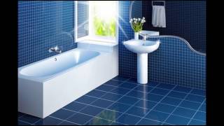 Blue Tile Bathroom for Home Decorating Ideas [upl. by Nivan]