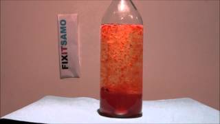 Home Experiment Demonstrating a Volcano Eruption [upl. by Cordey]