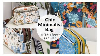 Chic Minimalist Bag featuring the Stewart Pattern [upl. by Enatan]