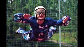 Flying process in AERODIUM Sigulda Wind Tunnel [upl. by Moskow]